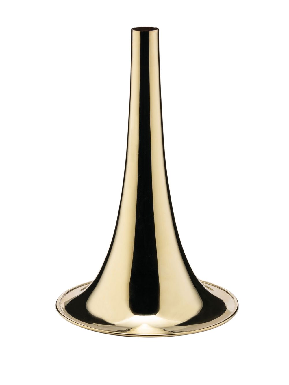 Alessi Trumpet 花瓶（16.7厘米 x 24.9厘米） - 金色