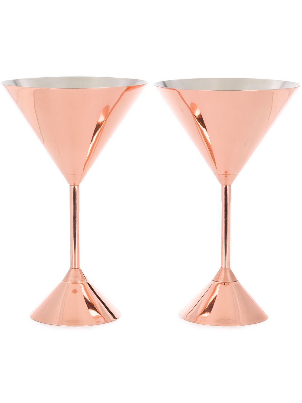Tom Dixon 二只套马丁尼酒杯 - 金色