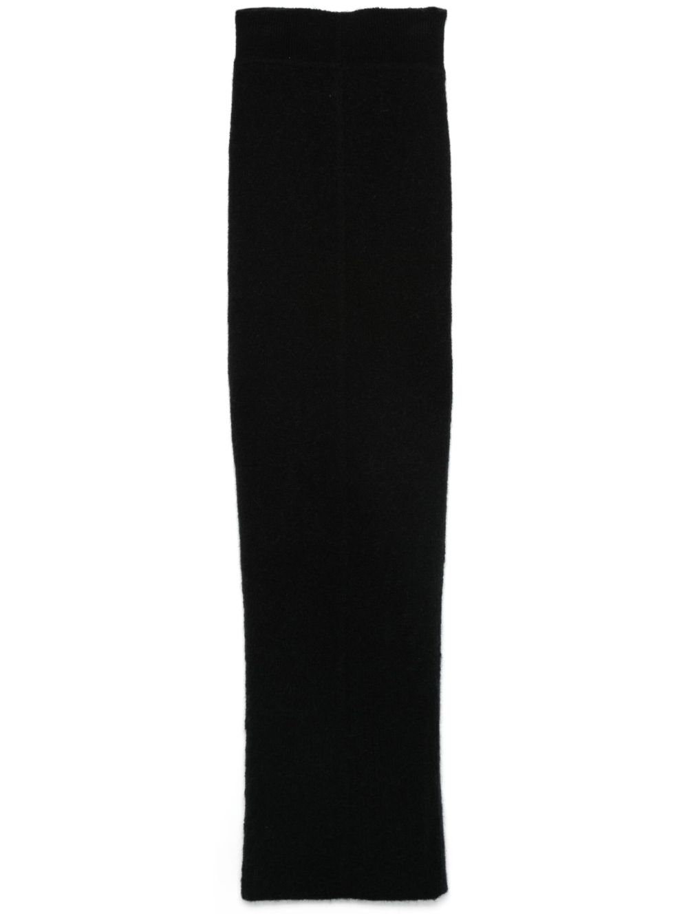 Rick Owens Pillar 超长半身裙 - 黑色