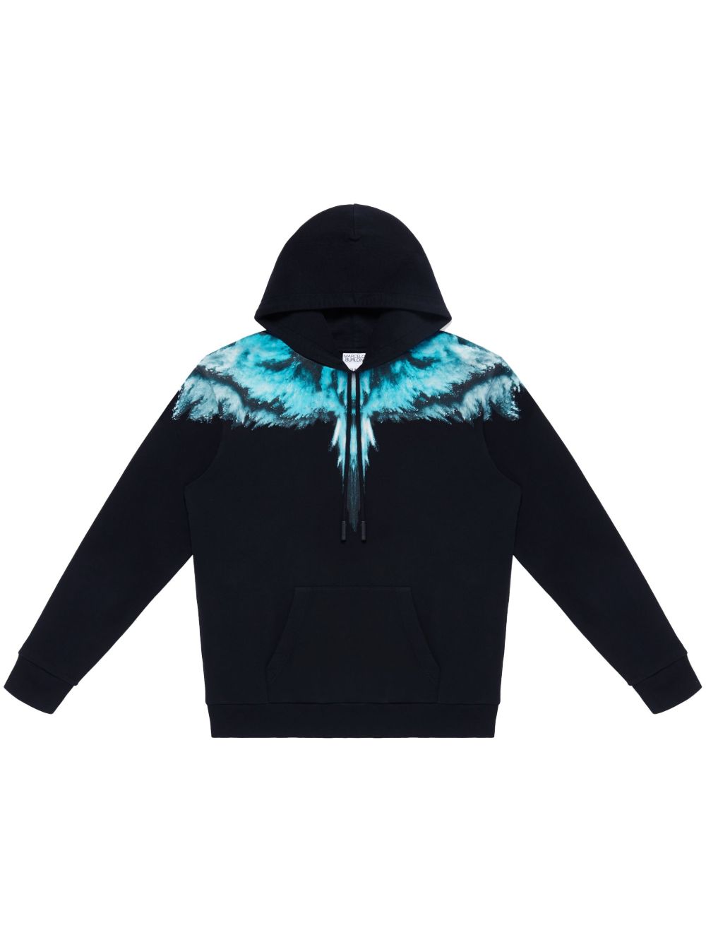 Marcelo Burlon County of Milan Colordust Wings 连帽衫 - 黑色