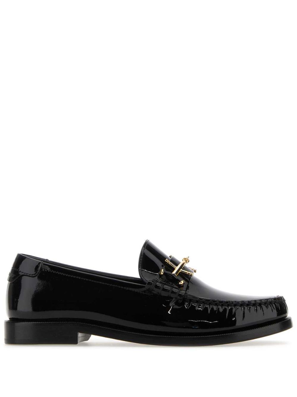 Saint Laurent Le Loafer 皮质乐福鞋 - 黑色