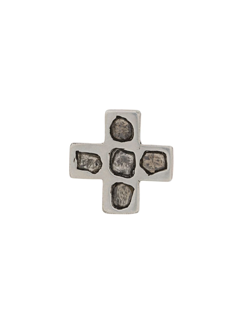 Parts of Four Plus Mega Pave 12耳环 - 银色