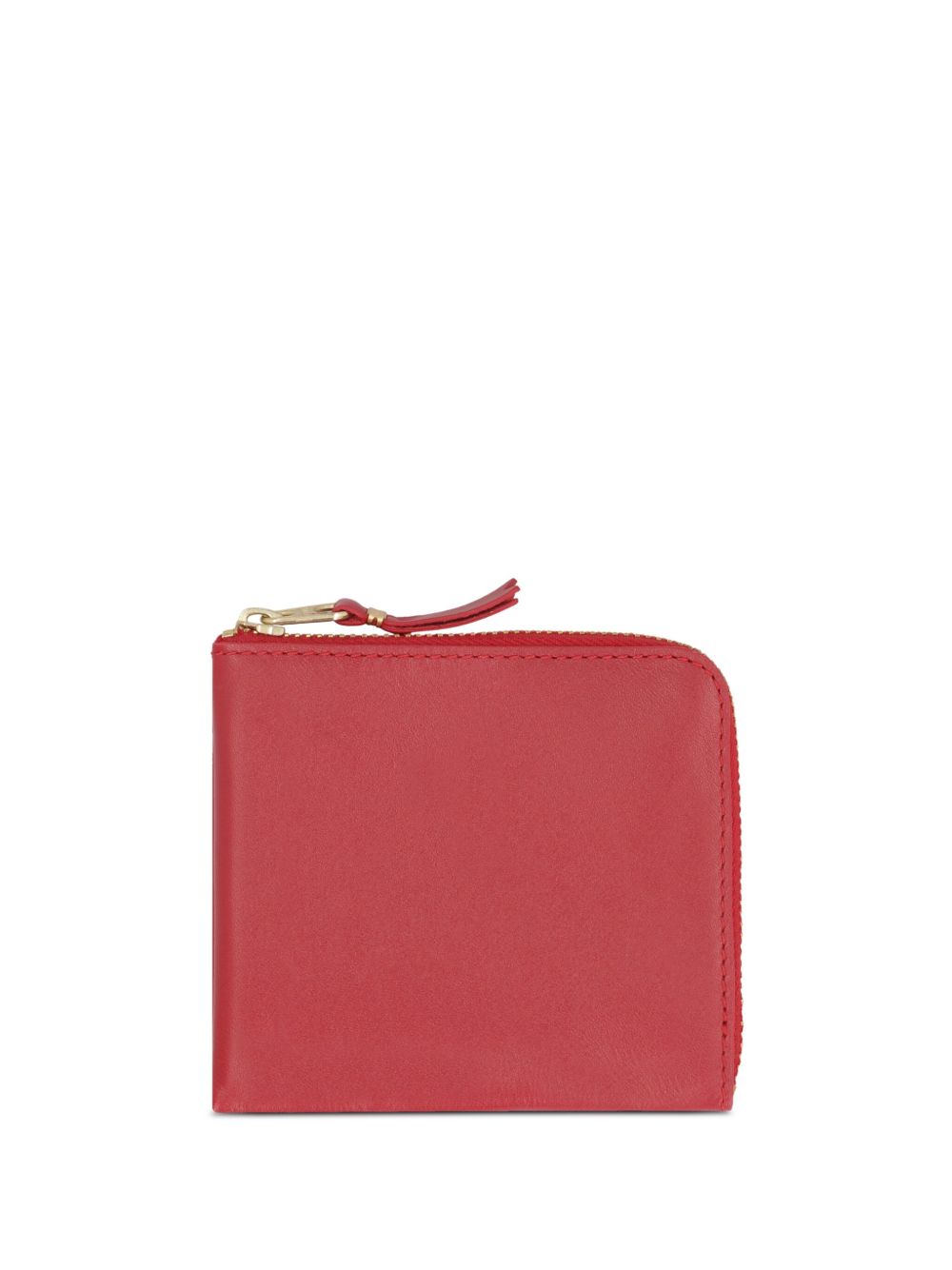 Comme Des Garçons Wallet 拉链皮质钱包 - 红色