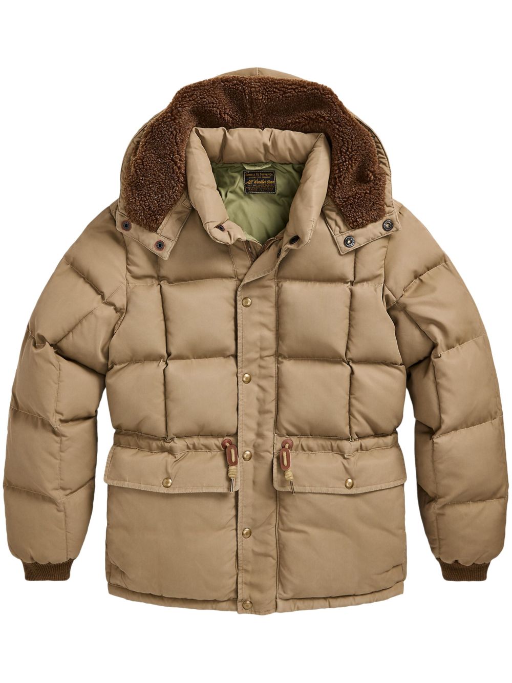 Ralph Lauren RRL 绗缝填充夹克 - 中性色