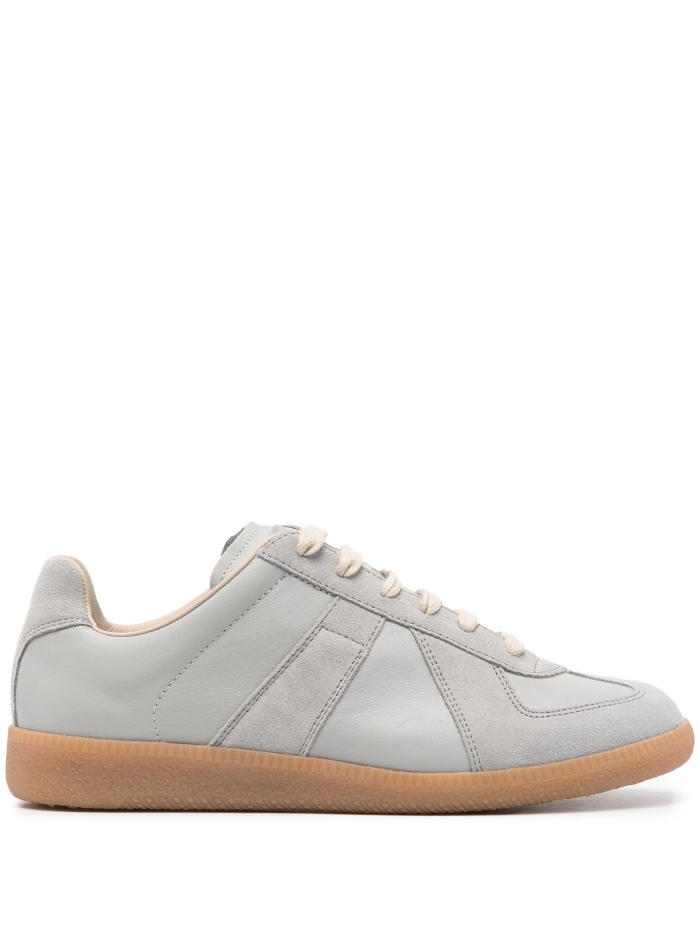 Maison Margiela Replica 皮质运动鞋 - 蓝色