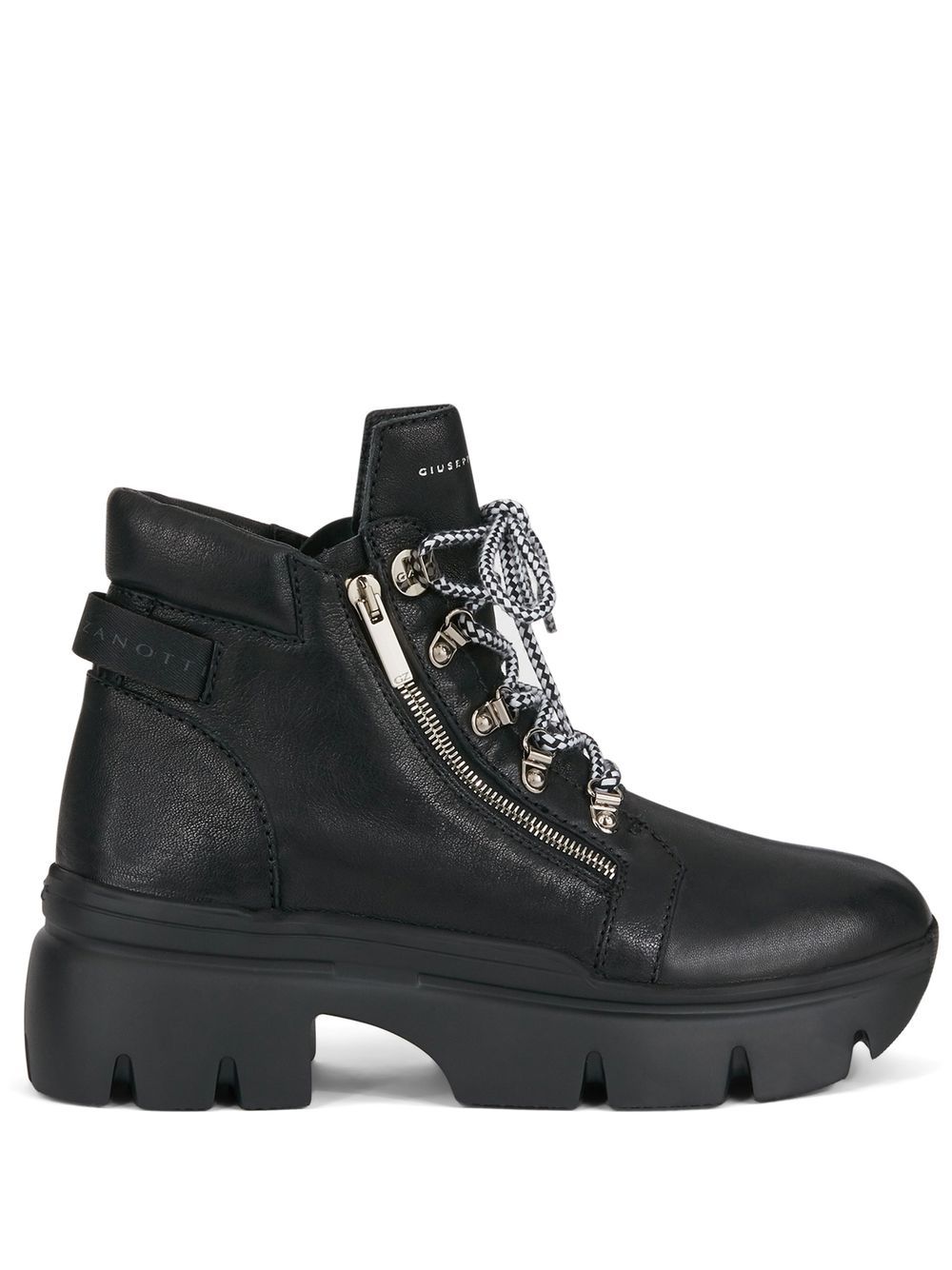 Giuseppe Zanotti Apocalypse Trek 短靴 - 黑色