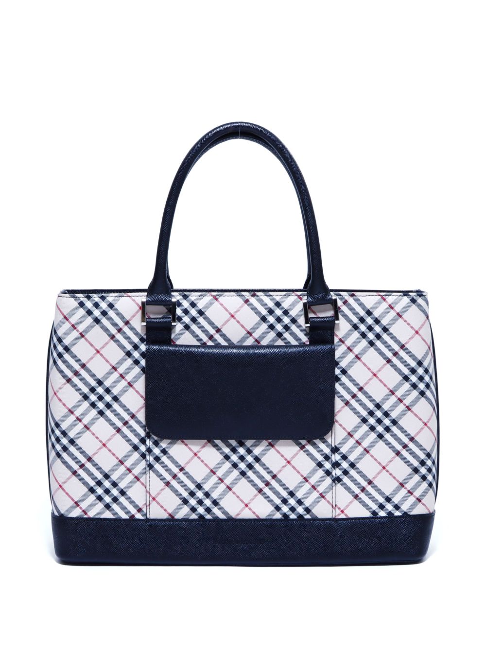 Burberry Pre-Owned House Check 手提包 - 中性色