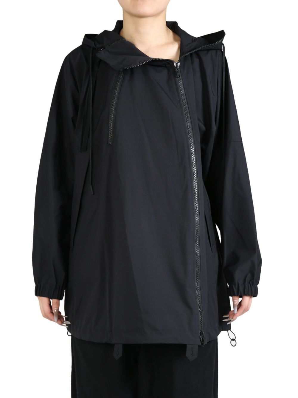 Yohji Yamamoto water-repellent hoodie - 黑色