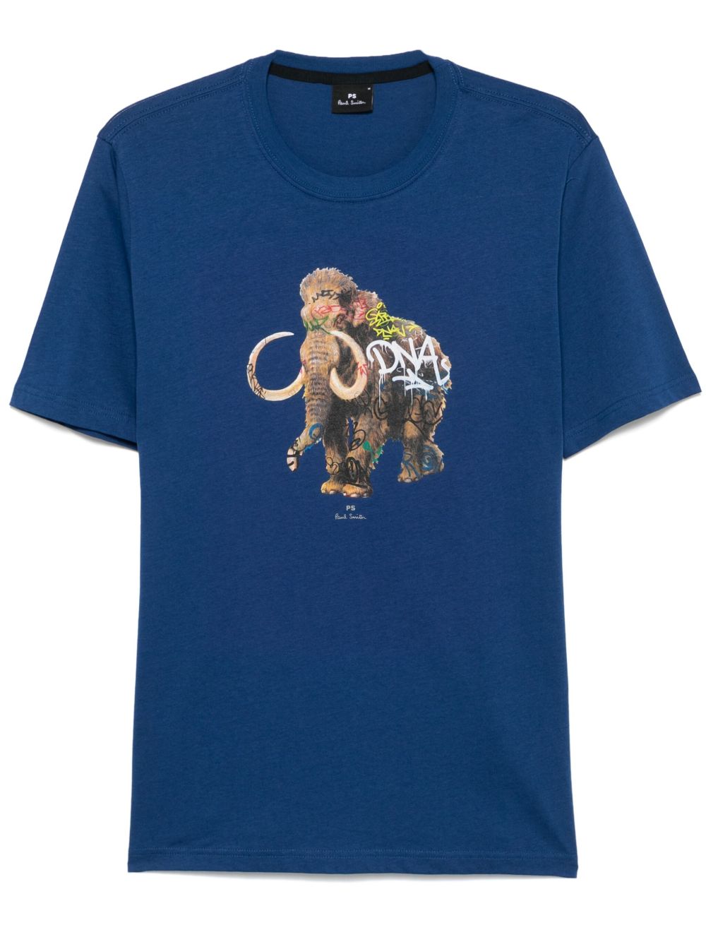 PS Paul Smith Graffiti Mammoth T恤 - 蓝色