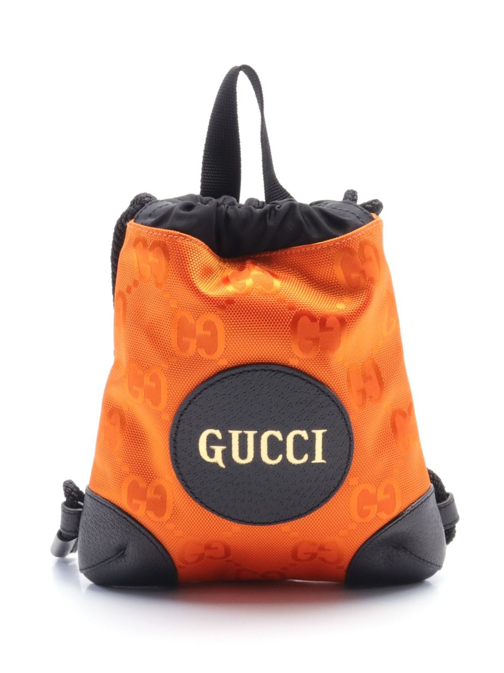 Gucci Pre-Owned Off The Grid 双肩包（2010年代典藏款） - 橘色