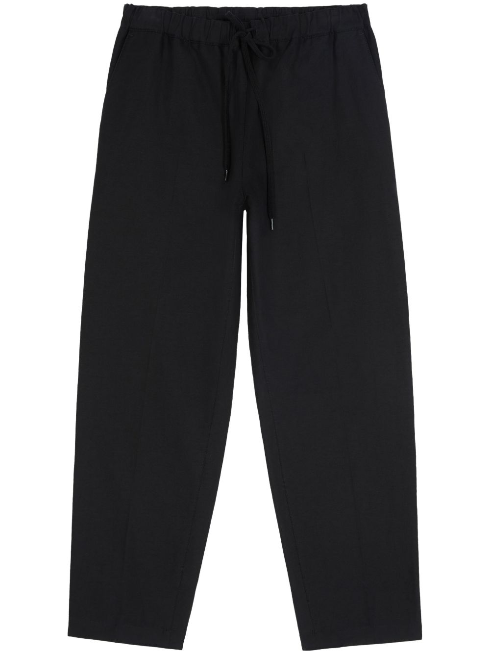 MM6 Maison Margiela 抽绳直筒长裤 - 黑色