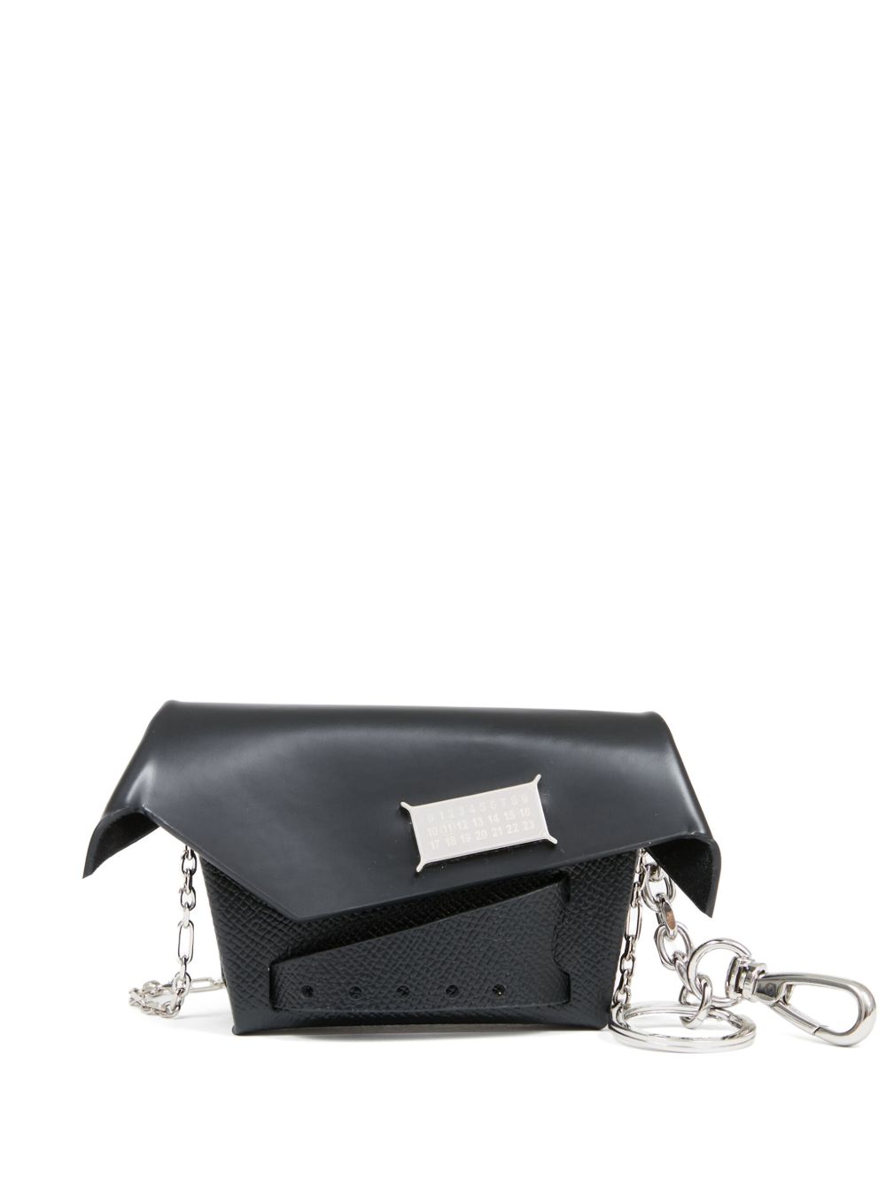 Maison Margiela Snatched Classique 斜挎包 - 黑色