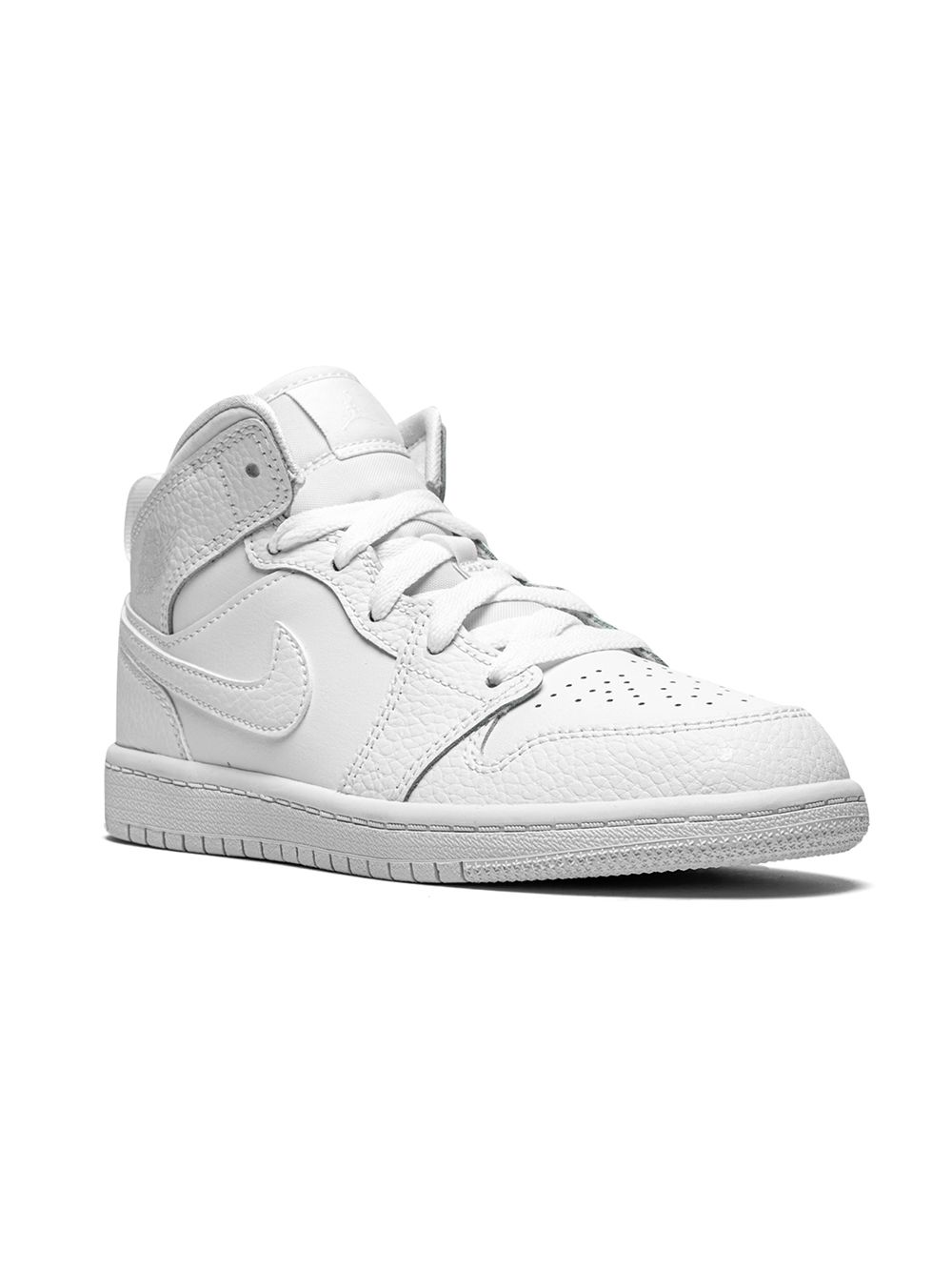 Jordan Kids Jordan 1 MID (PS) 运动鞋 - 白色