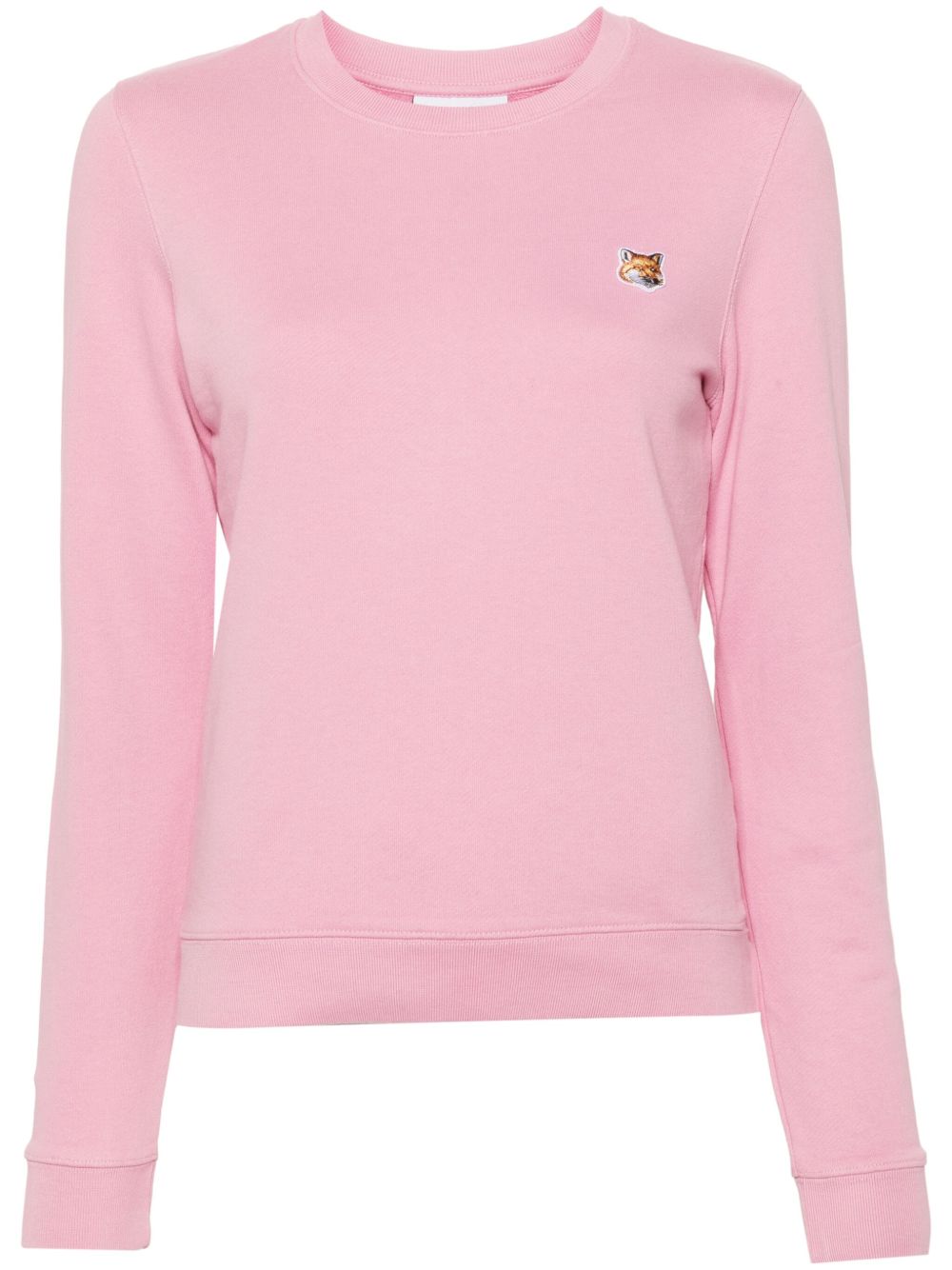 Maison Kitsuné Fox Head 贴花卫衣 - 粉色