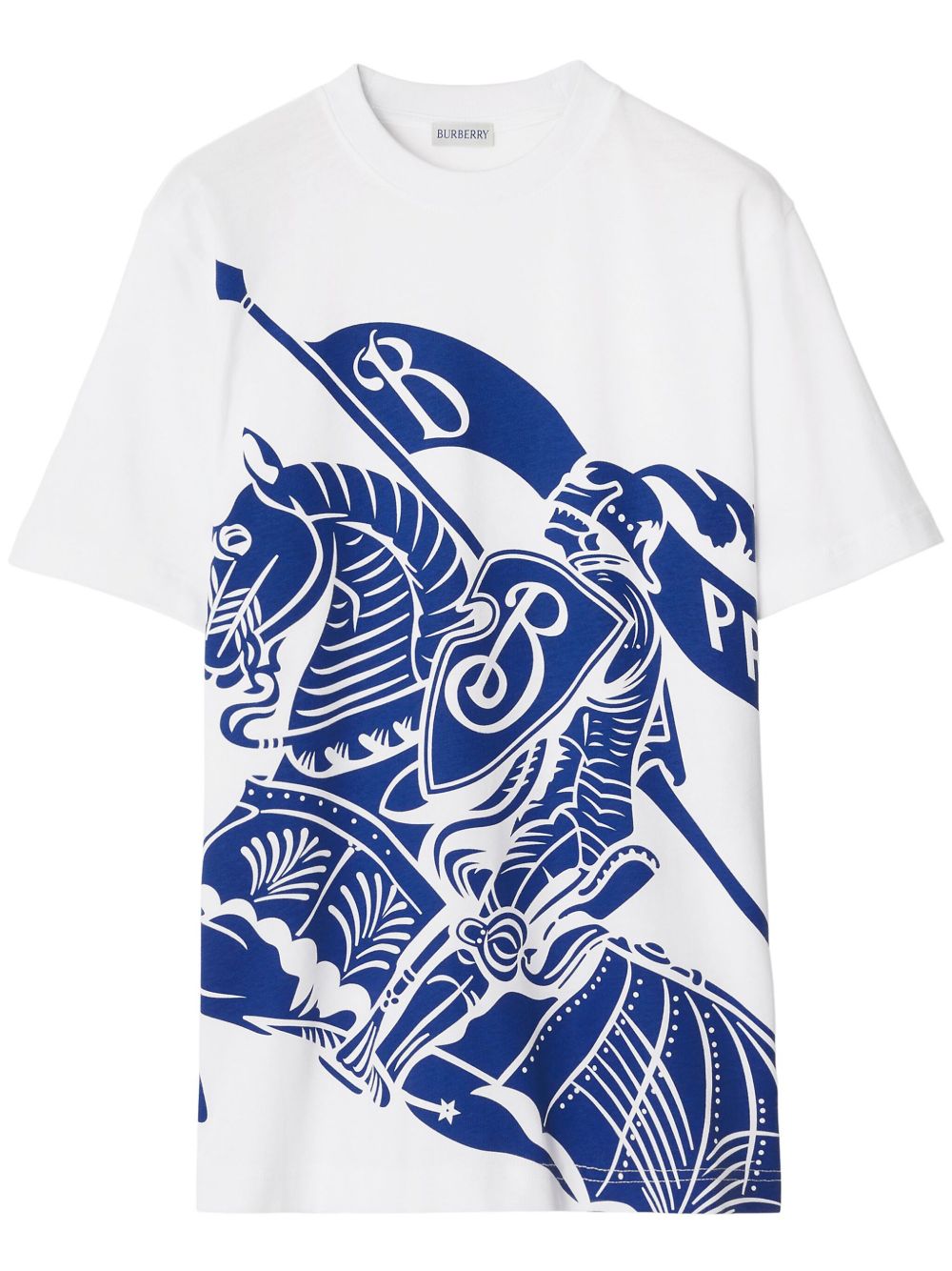 Burberry EKD 印花棉T恤 - 白色
