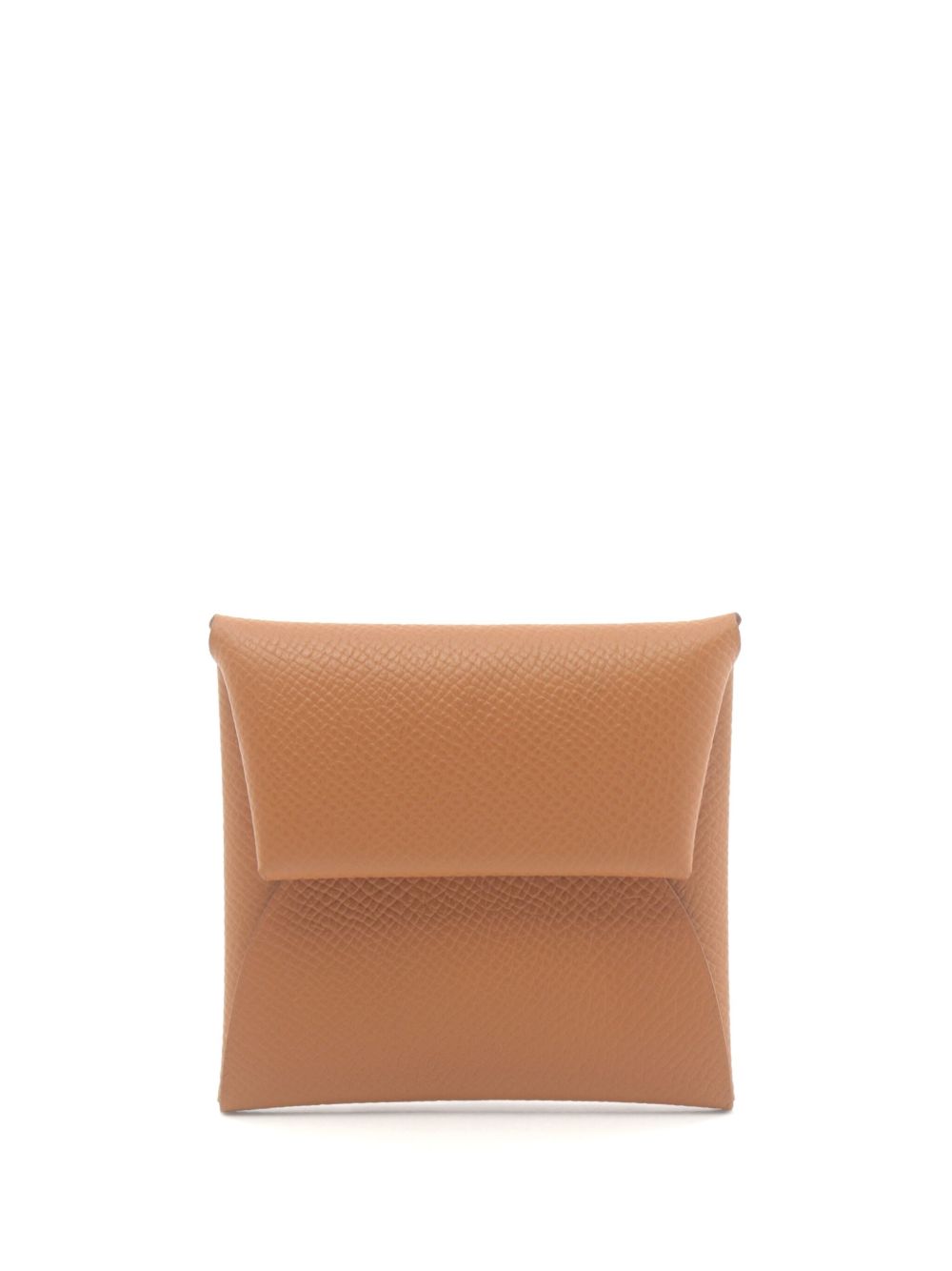Hermès Pre-Owned Bastia 零钱包（2024年典藏款） - 褐色