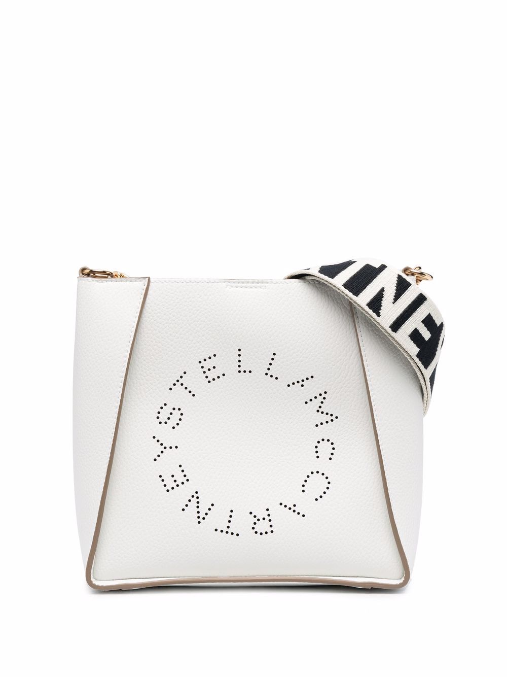 Stella McCartney 斯特拉·麦卡特尼 Stella Logo 斜挎包 - 白色