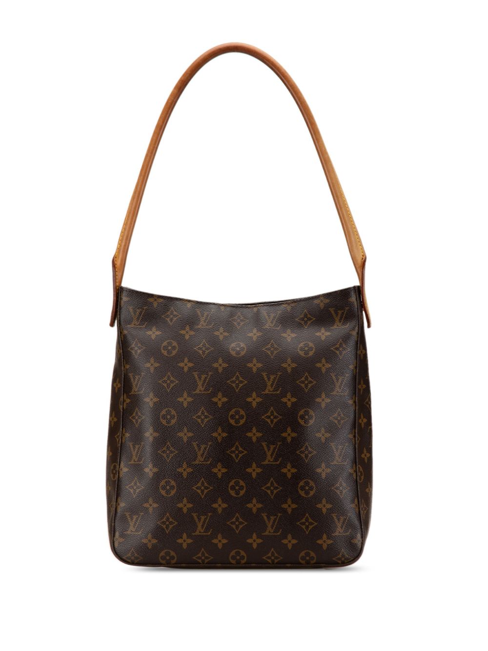 Louis Vuitton Pre-Owned Monogram Looping GM 单肩包（2001年典藏款） - 褐色