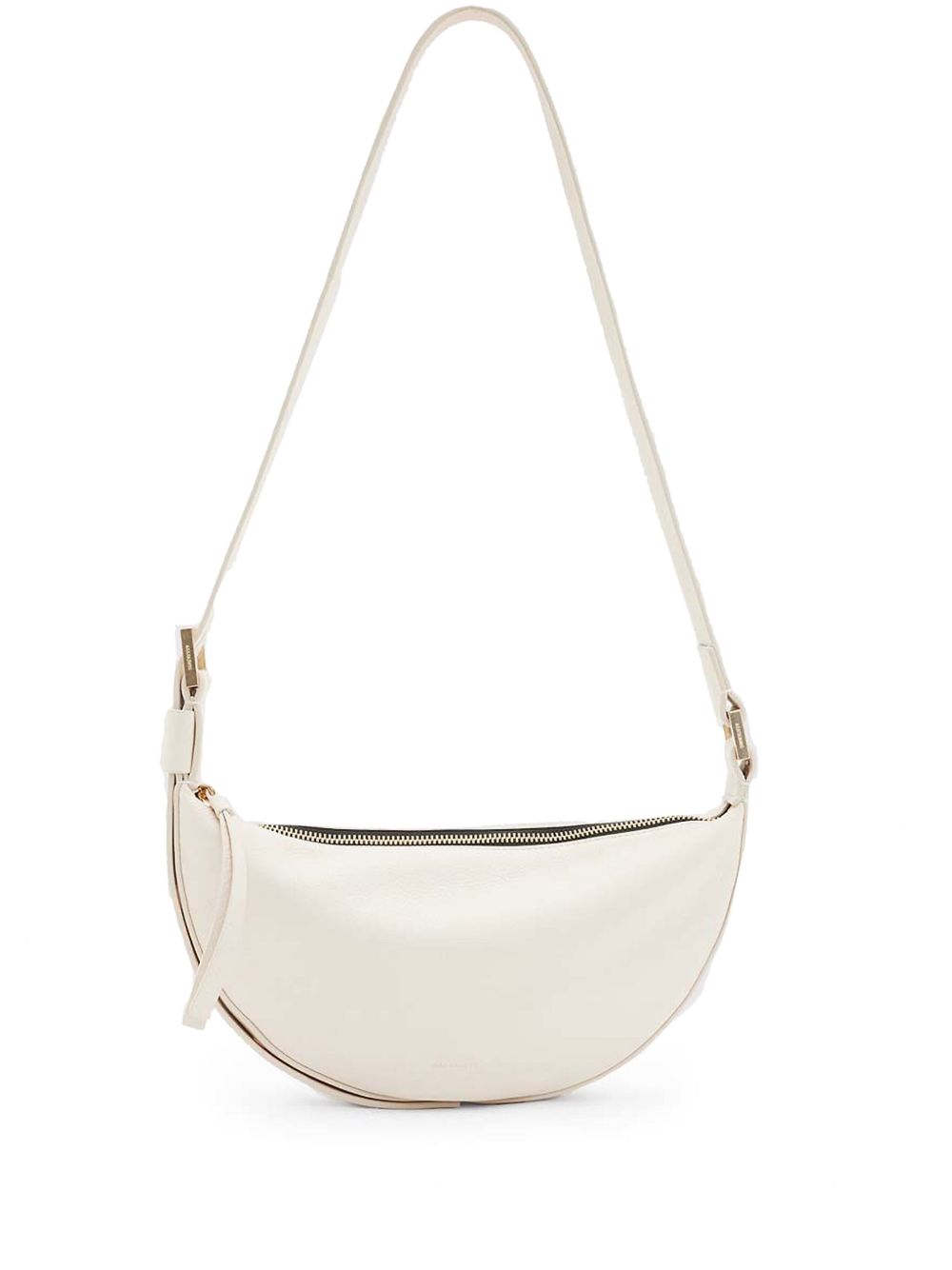 AllSaints Half Moon 斜挎包 - 白色