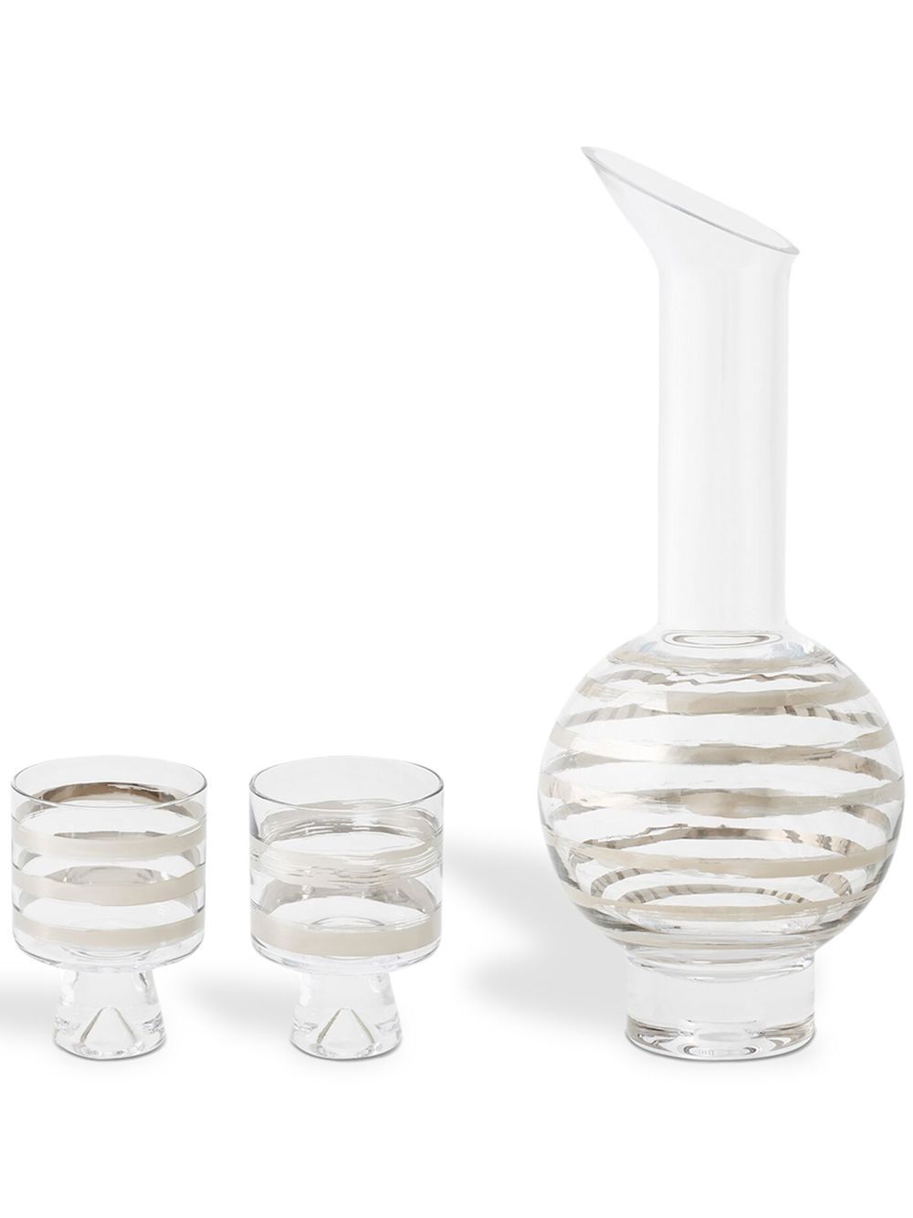 Tom Dixon Twenty Tank Water 玻璃瓶套装 - 中性色