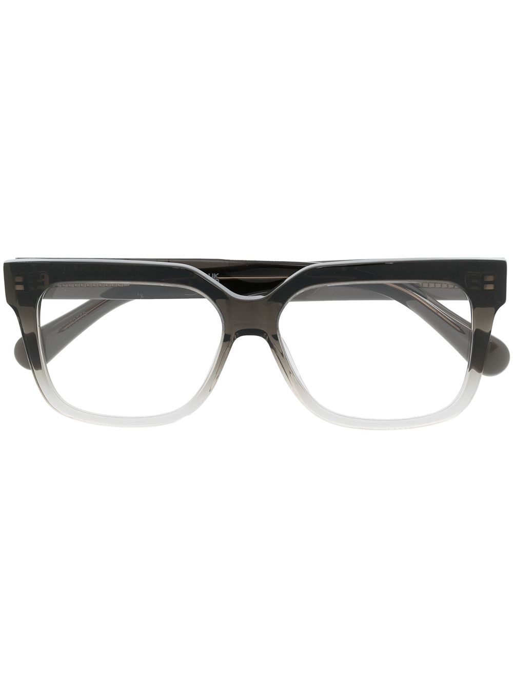 Stella McCartney Eyewear 渐色效果方框眼镜 - 灰色