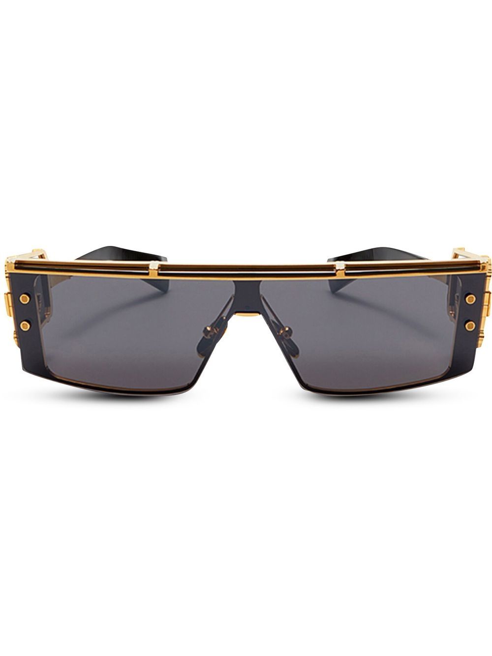 Balmain Eyewear 巴尔曼 Wonder Boy 有色镜片太阳眼镜 - 黑色