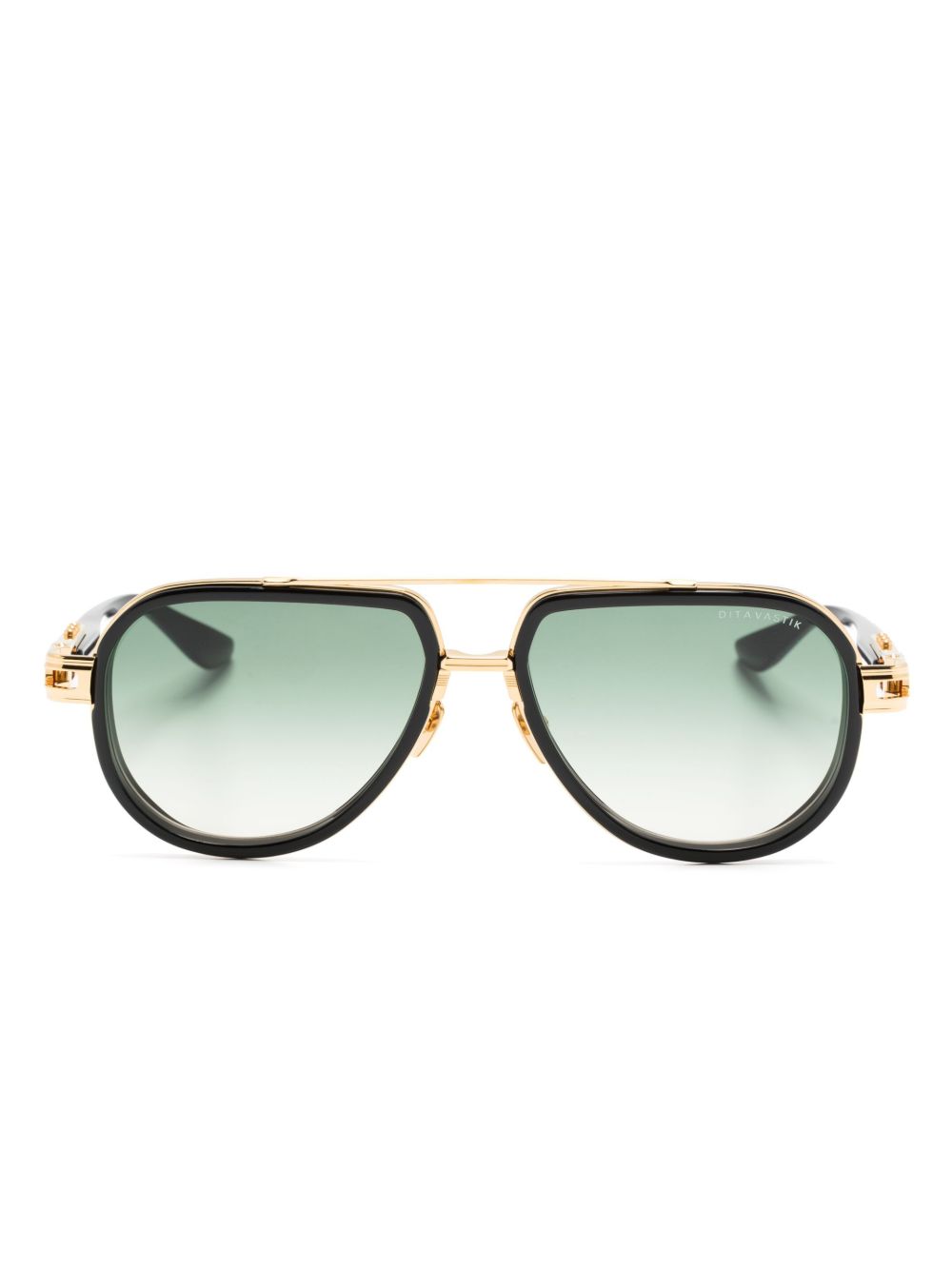 Dita Eyewear Vastik 飞行员镜框太阳眼镜 - 黑色