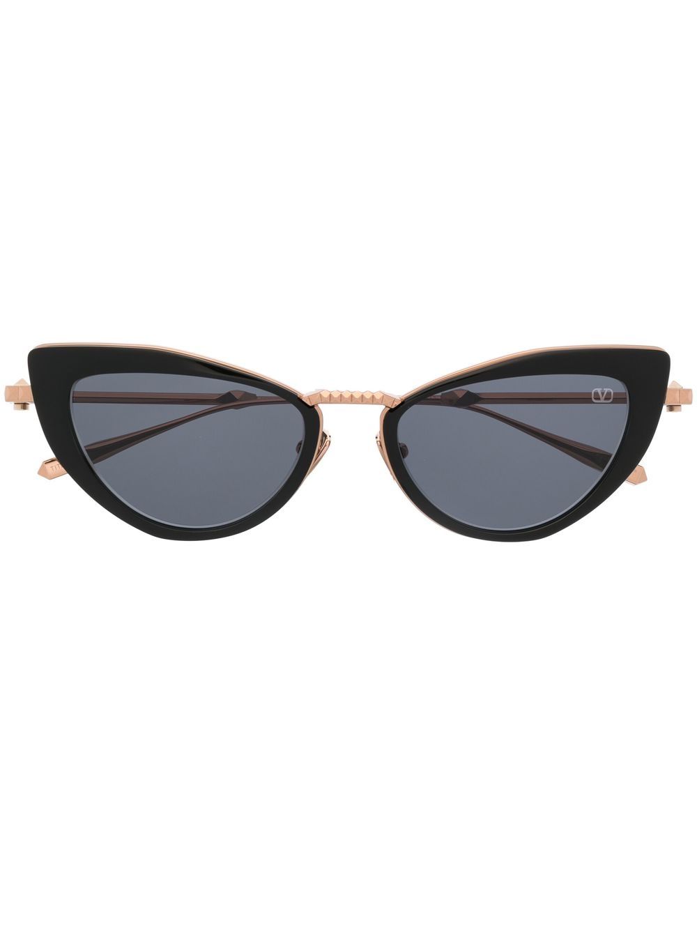 VALENTINO GARAVANI EYEWEAR 华伦天奴 Rockstud 猫眼框太阳眼镜 - 粉色