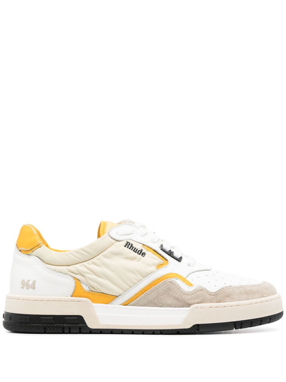 RHUDE Racing 低帮运动鞋 - 白色
