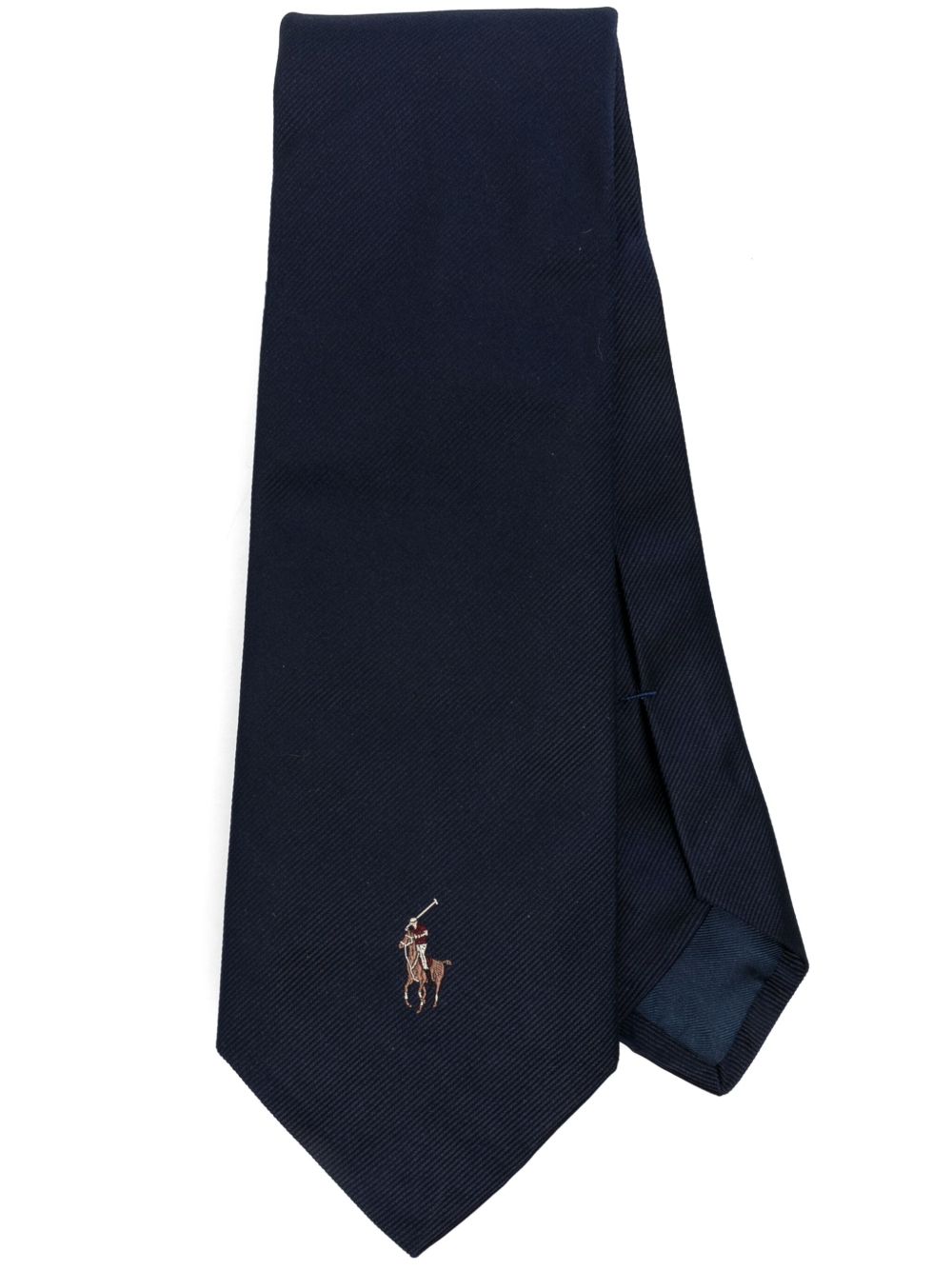 Polo Ralph Lauren Polo Pony 真丝领带 - 蓝色