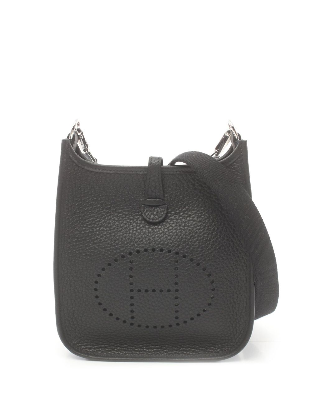 Hermès Pre-Owned Evelyne TPM 单肩包（2024年典藏款） - 黑色