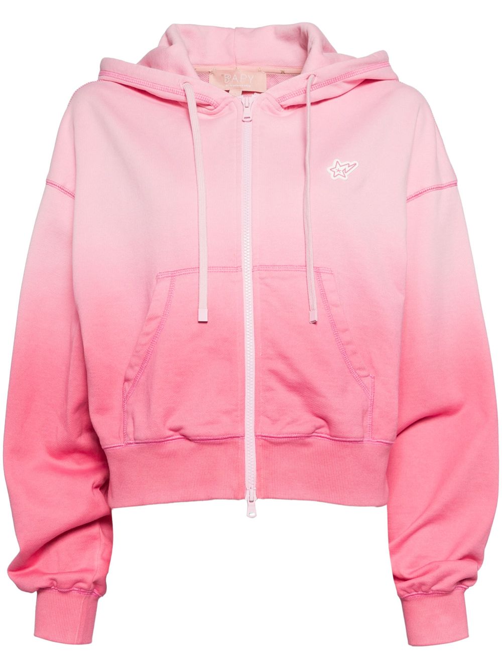 BAPY BY *A BATHING APE® 标贴棉拉链夹克 - 粉色