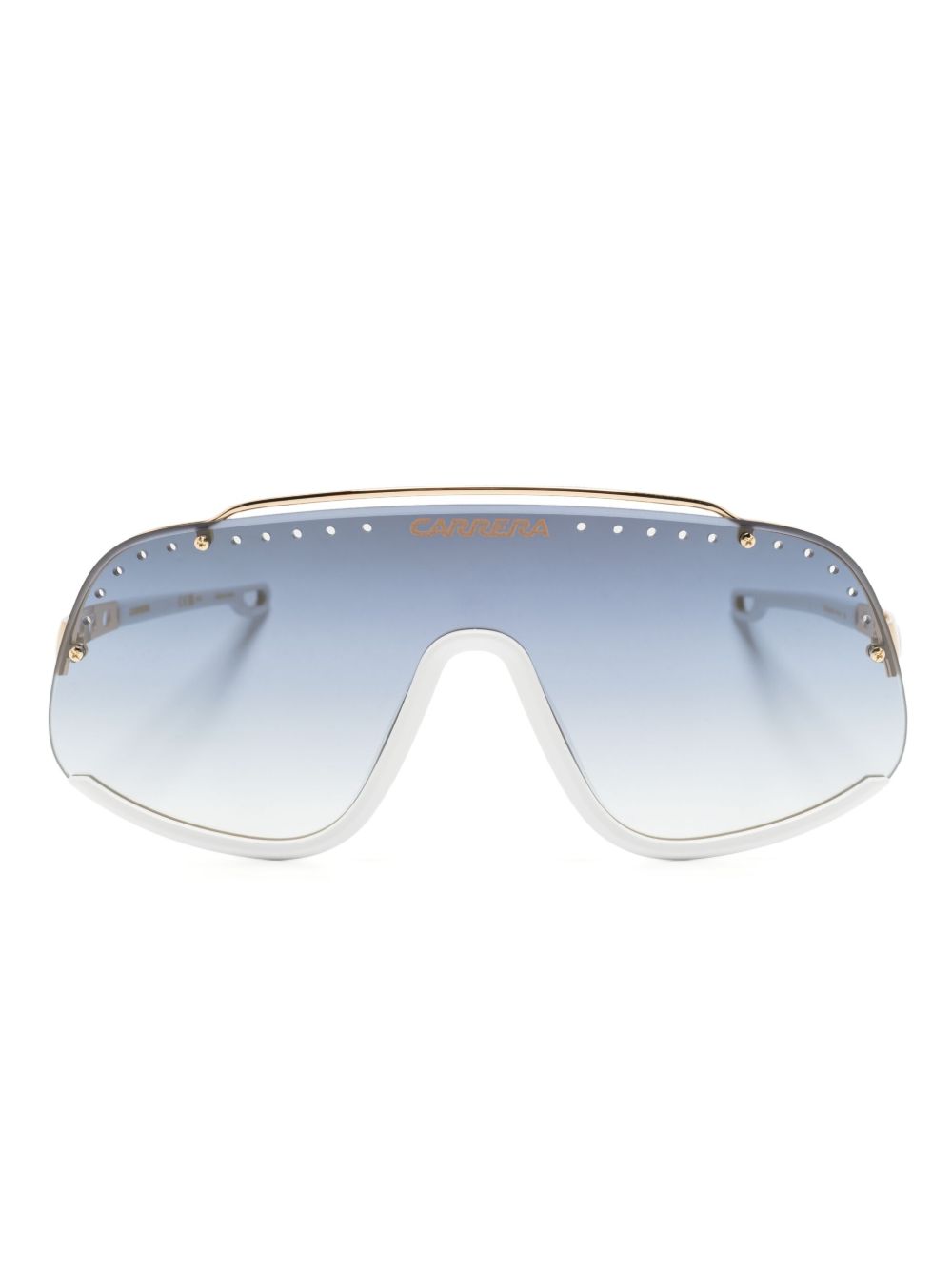 Carrera Flaglab 16 面罩式太阳眼镜 - 白色