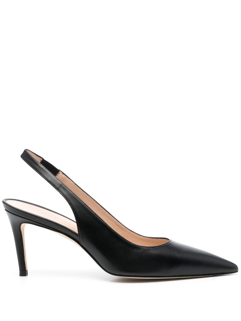 Stuart Weitzman Stuart 裹踝中跟鞋 - 黑色