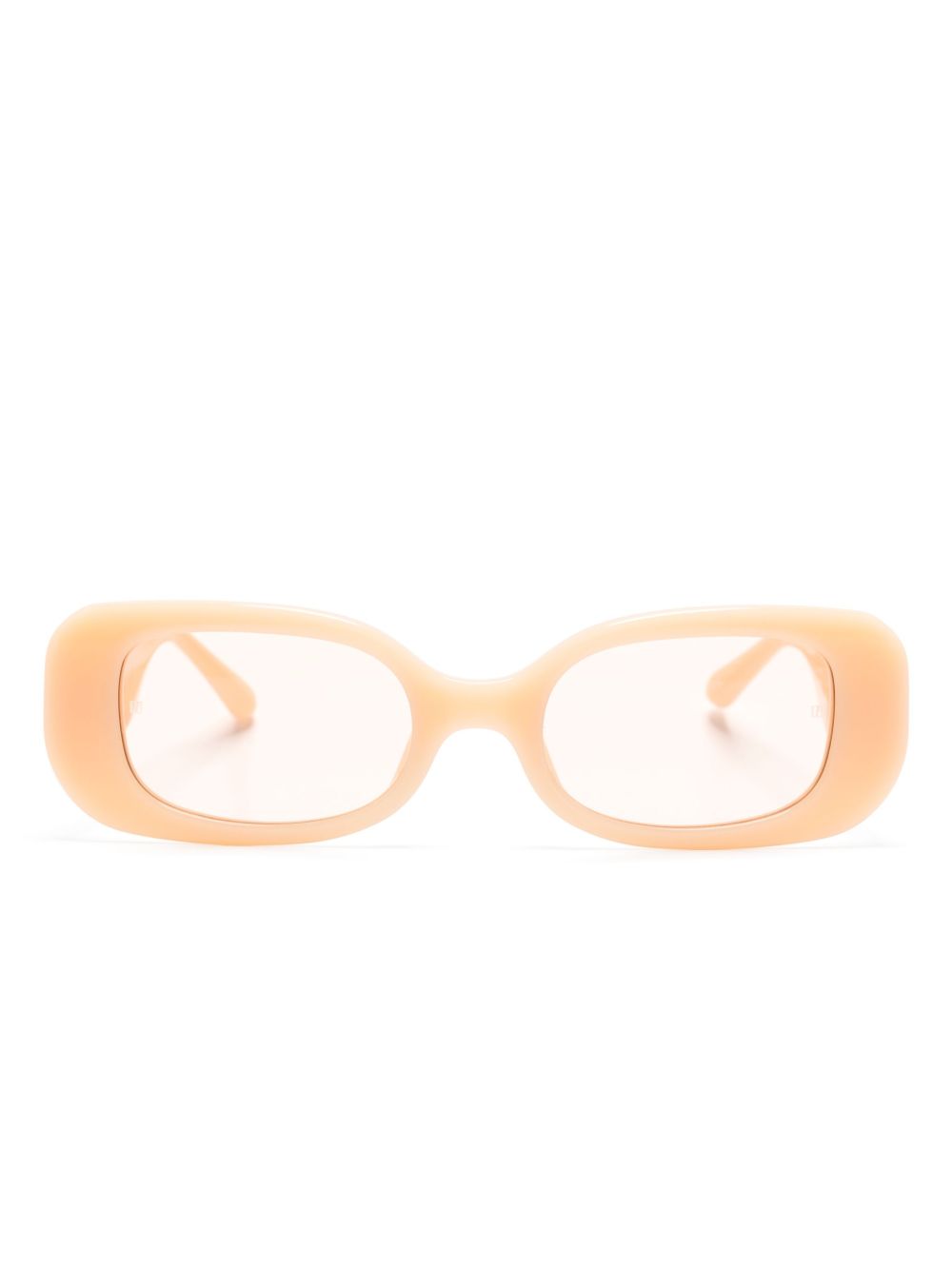 Linda Farrow Lola 长方框太阳眼镜 - 中性色