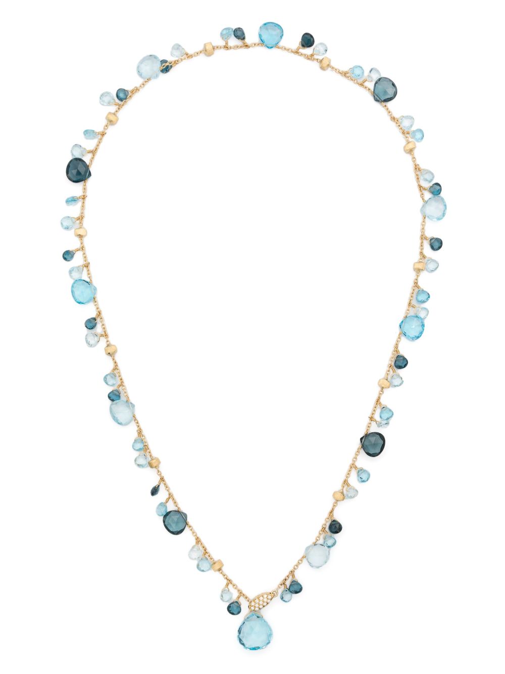 Marco Bicego 18K黄金黄玉套索项链 - 金色