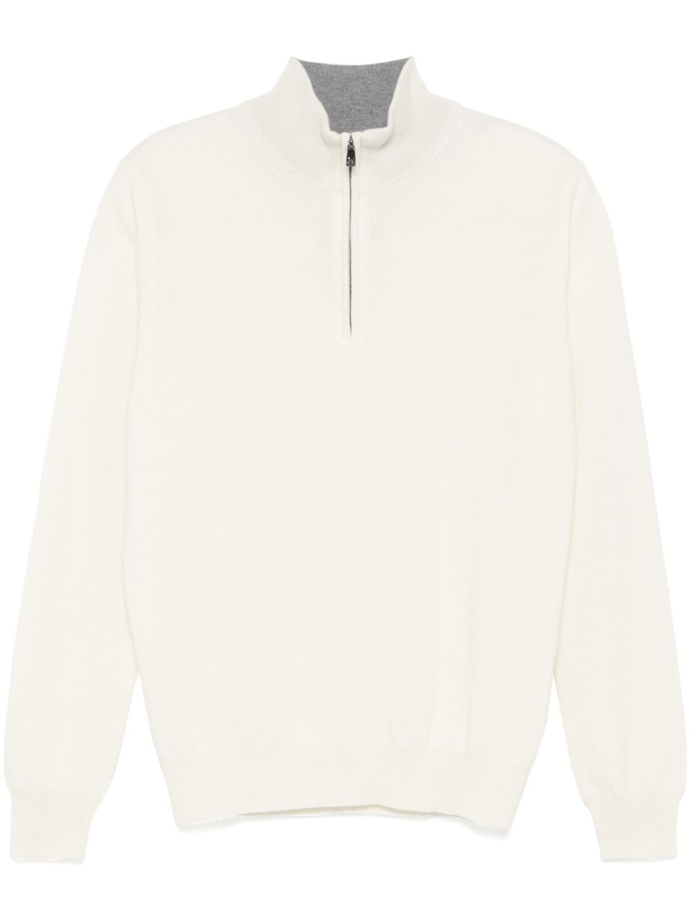 Corneliani 企领毛衣 - 白色
