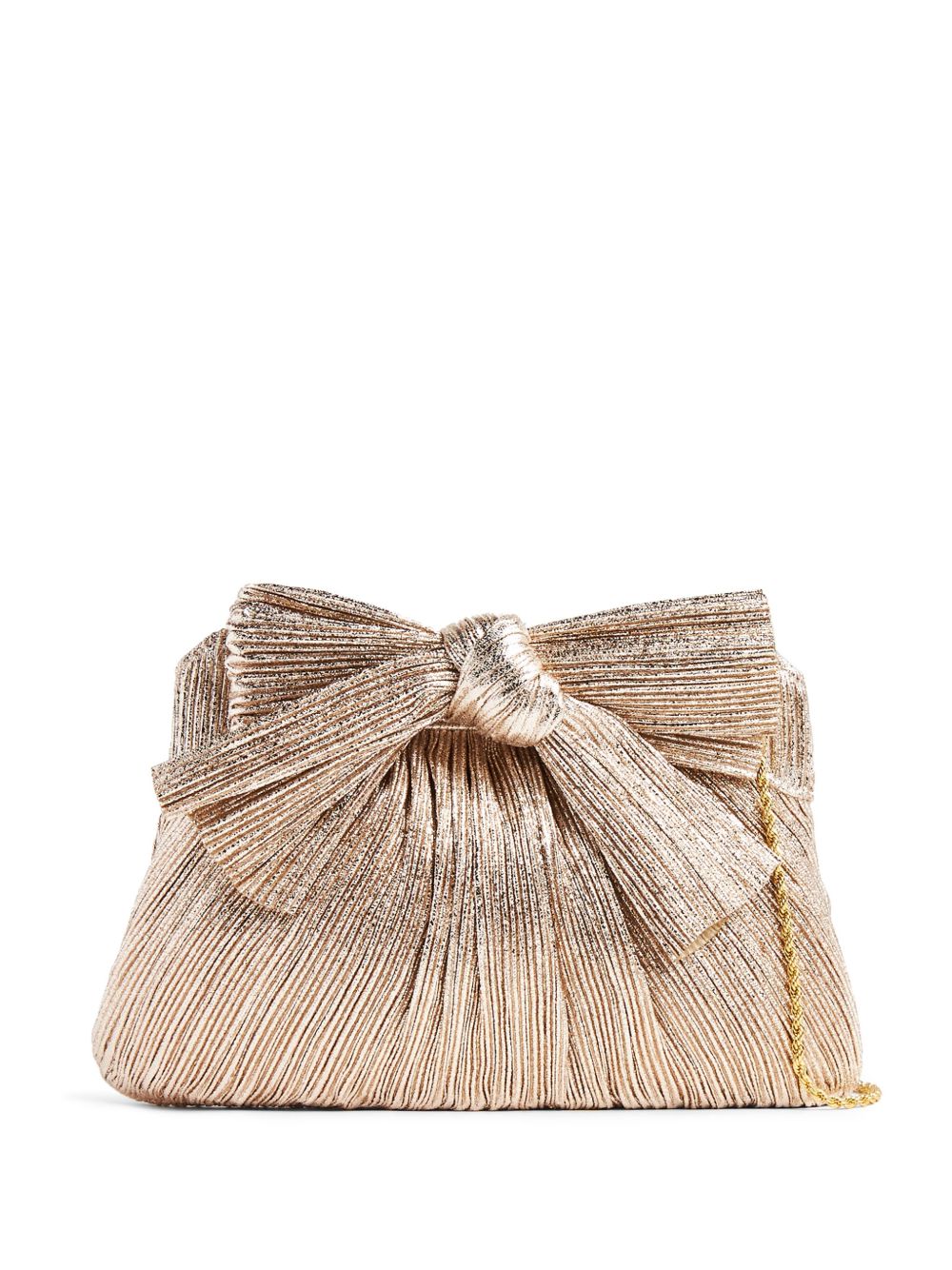Loeffler Randall Rayne 细褶效果手拿包 - 金色