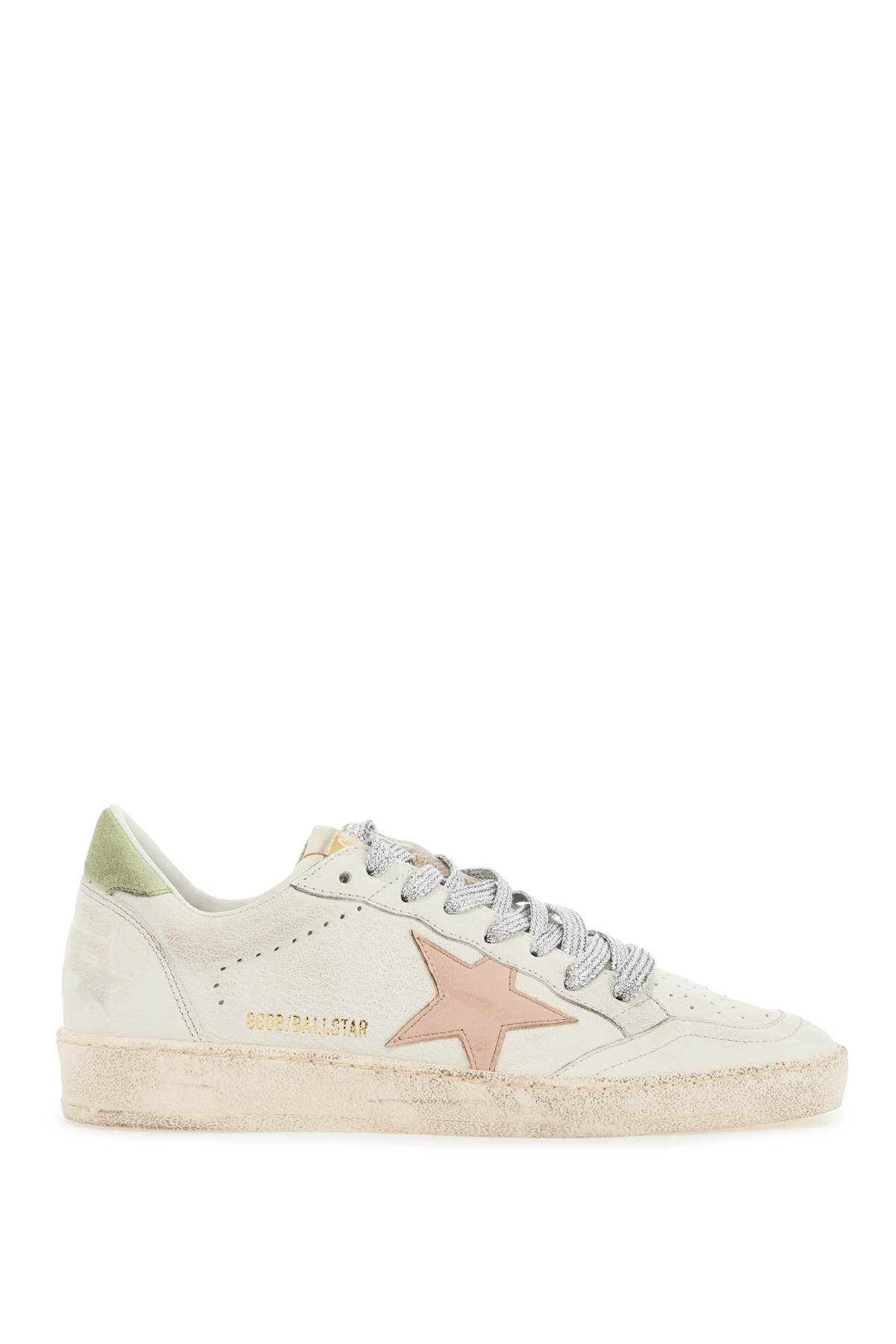 Golden Goose ball Star White Leather Sneakers