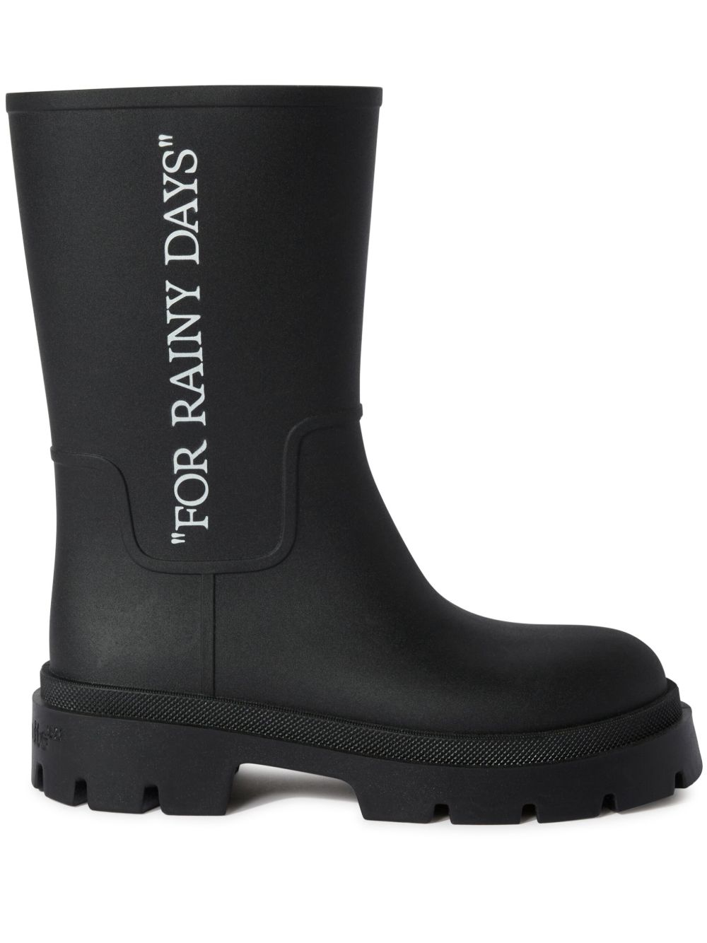 Off-White Reboot 靴子 - 黑色