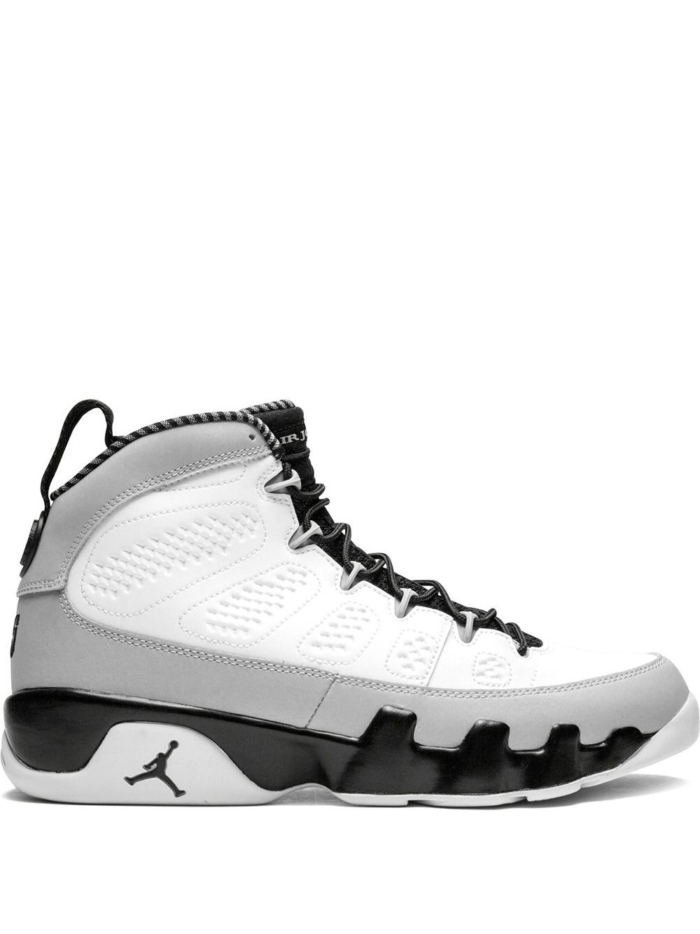 Jordan Air Jordan 9 Retro真皮运动鞋 - 白色