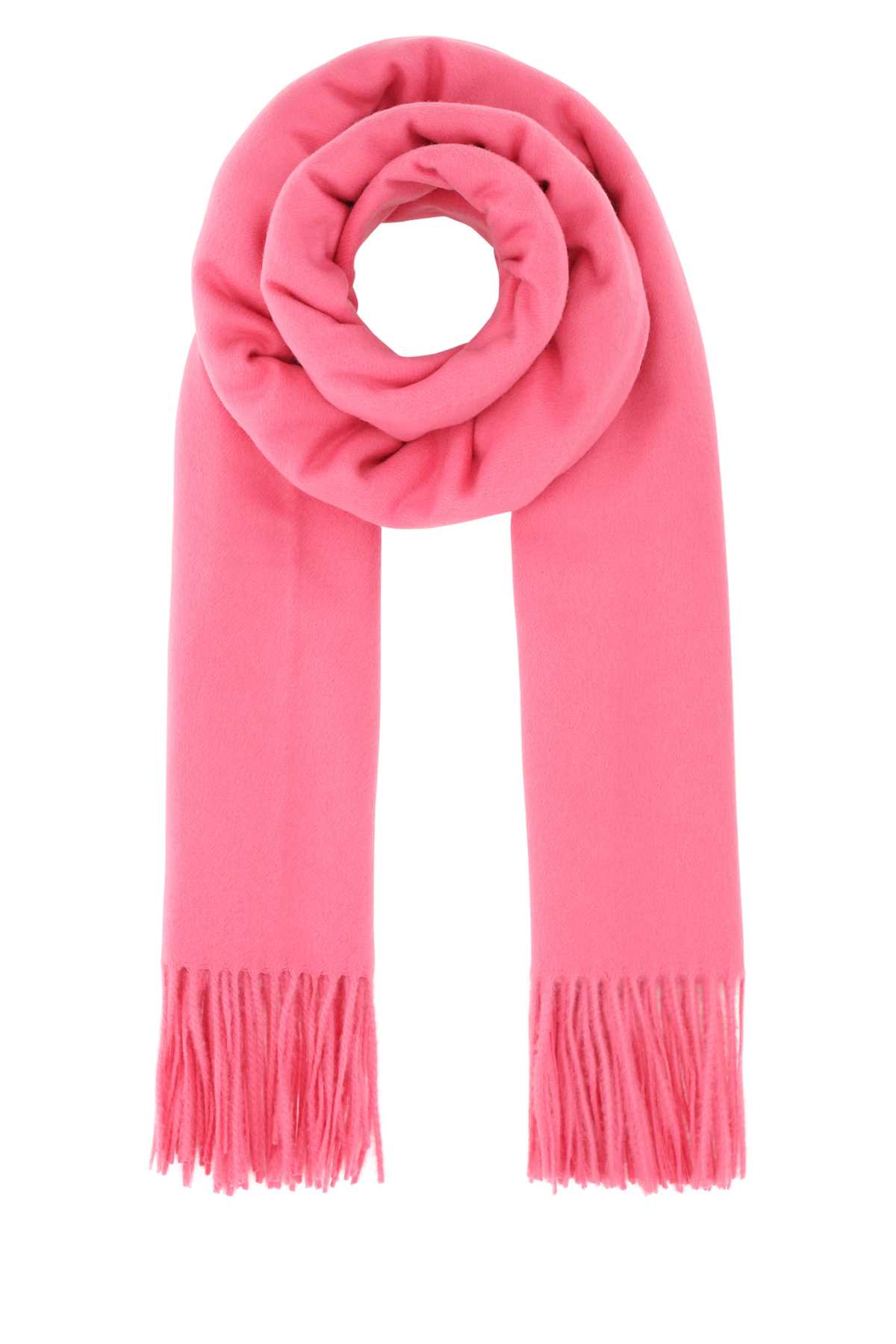 Alexander McQueen Pink Cashmere Blend Scarf