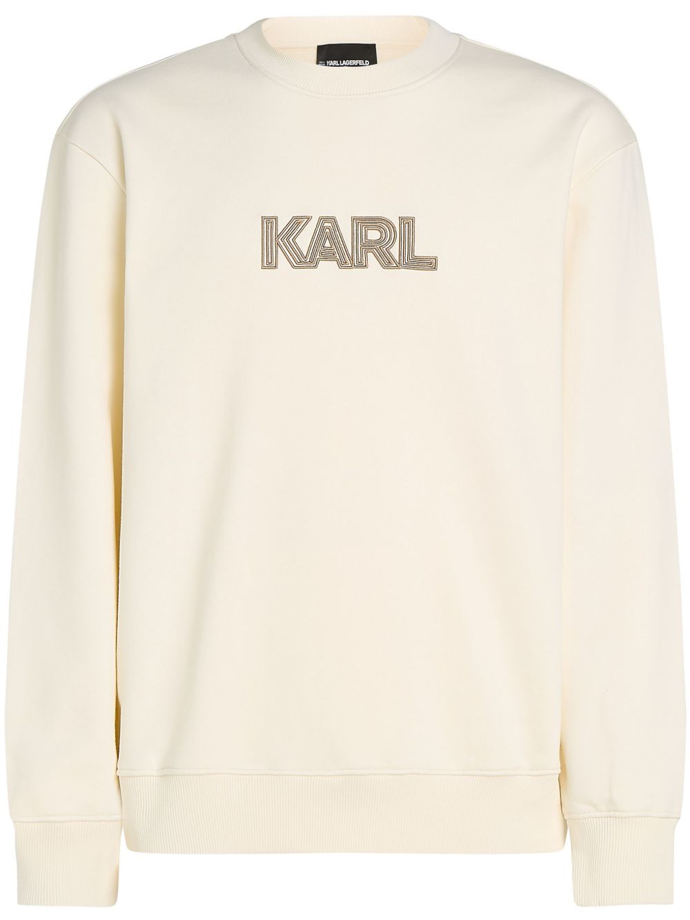 Karl Lagerfeld Art Deco logo卫衣 - 中性色
