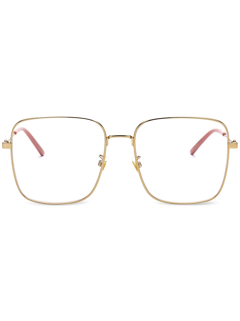 Gucci Eyewear 古驰 方框眼镜 - 金色