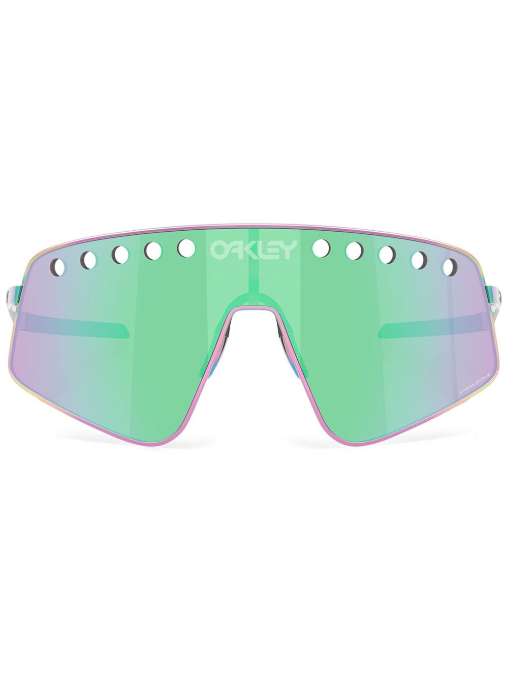Oakley Sutro Ti Sweep 盾形太阳眼镜 - 蓝色