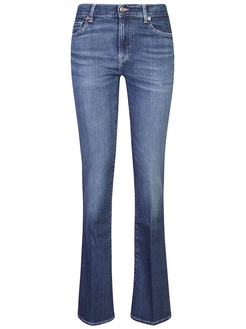 7 For All Mankind 微喇牛仔裤 - 蓝色