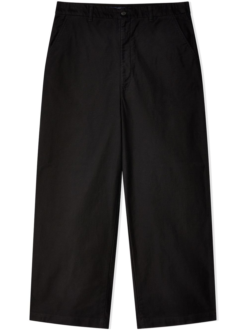 Comme des Garçons Homme 经典直筒裤 - 黑色