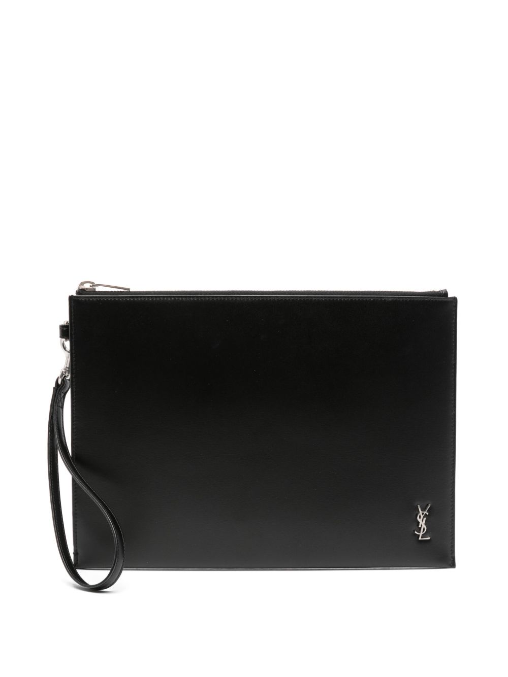 Saint Laurent 圣罗兰 iPad logo标牌保护套 - 黑色