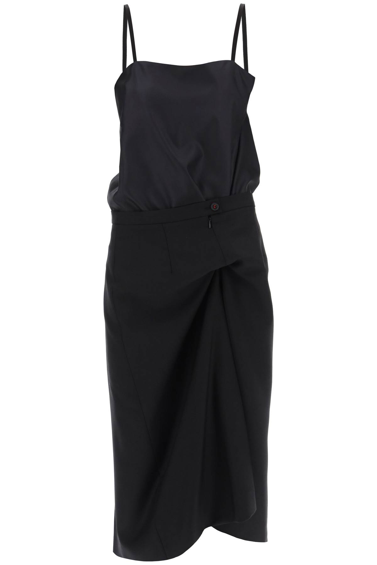 Maison Margiela Wool Blend Midi Dress