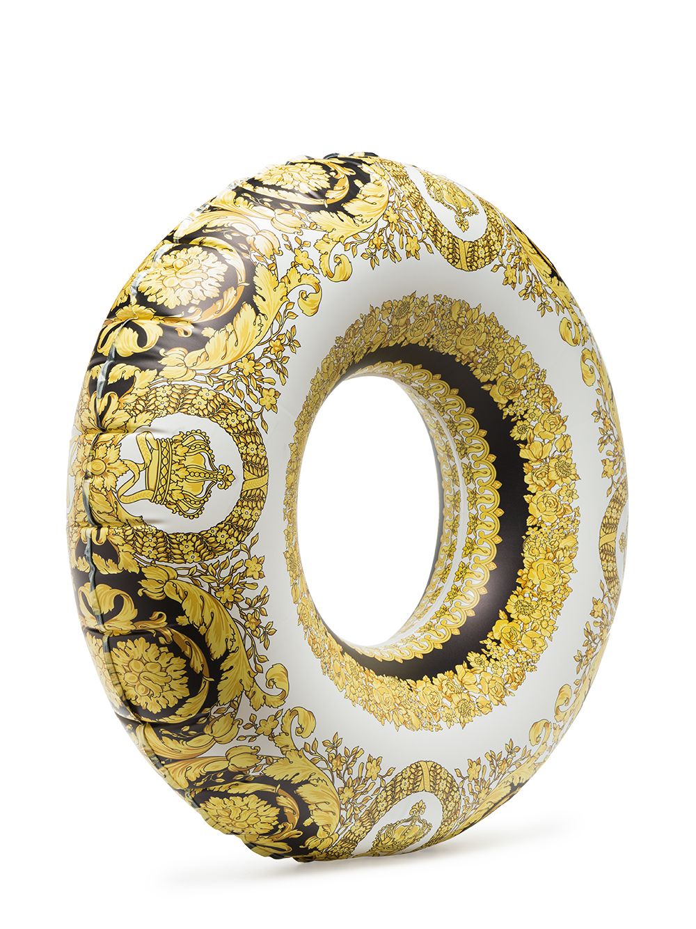 Versace 范思哲 巴洛克印花游泳圈 - 黄色
